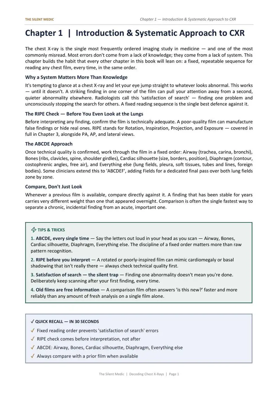 Sample page 1 from Decoding Chest X-Rays
