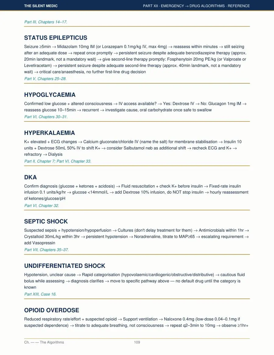Sample page from Emergency Drugs Made Easy
