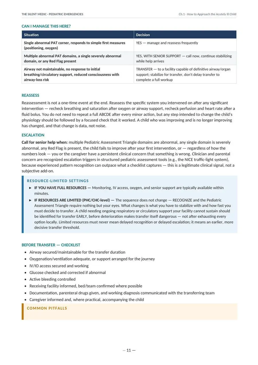 Sample page 3 from Pediatric Emergencies Made Easy