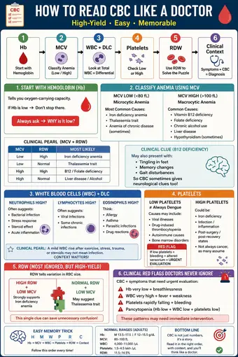 One-pager preview: CBC: Reading the Report