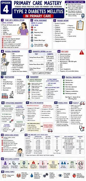 One-pager preview: Type 2 Diabetes in the PHC